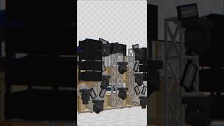 Sinarmas redy set ke 1 soundsystem minecraft [upl. by Llerdnam]