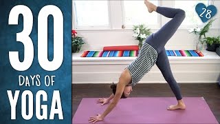 Day 28  Playful Yoga Practice  30 Days of Yoga [upl. by Esnahc]