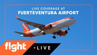 LIVE Plane spotting at Fuerteventura Airport  020324 [upl. by Rosol]