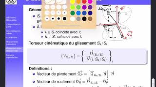 Cinématique 6  glissement et roulement sans glissement [upl. by Eilsil375]