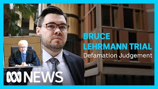 IN FULL Bruce Lehrmanns defamation action against Network Ten fails  ABC News [upl. by Eisen]