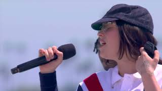 Billie Eilish performs quotBIRDS OF A FEATHERquot at the LA28 Handover [upl. by Magdaia]