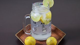 Easy Soda Lime Water  Lime soda recipe at home  Kinley lemon soda  Fresh lime soda recipe [upl. by Llirret]