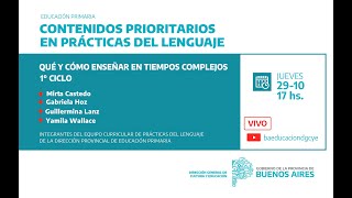 Emisión en directo de BAeducación  quotQué y cómo enseñar en tiempos complejosquot  1° Ciclo [upl. by Puduns]