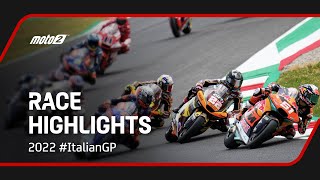 Moto2™ Race Highlights  2022 ItalianGP [upl. by Thera]