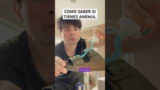 COMO SABER SI TIENES ANEMIA  TEST tutorial [upl. by Dloraj]