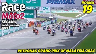 FULL RACE MOTO2 SEPANG MALAYSIA 2024 [upl. by Sirhc765]