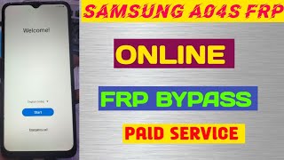 Samsung A04s Frp Bypass Latest Security 2024  Samsung A047f Frp Online 🔥🔥 [upl. by Ciryl140]