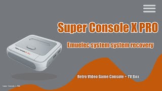 Super console x pro recovery system guide [upl. by Eiramnna]