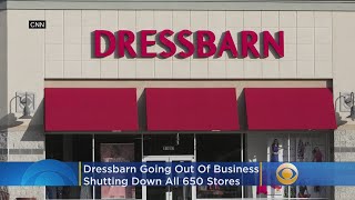 Womens Clothing Chain Dressbarn To Close All Its 650 Stores [upl. by Oremodlab]