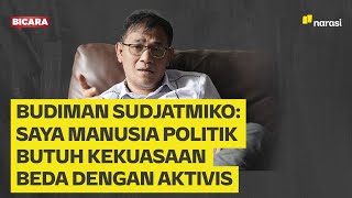 Budiman Sudjatmiko Dukung Prabowo Manusia Politik Butuh Kekuasaan  Bicara [upl. by Silberman160]