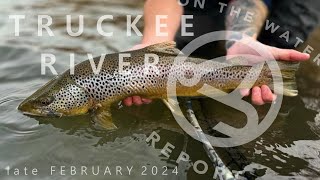 OntheWater Report w Aden Breckner  Truckee River  late February 2024 [upl. by Tihor27]