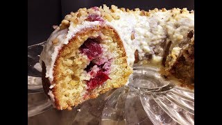 Cranberry Orange Bundt Cake Recipe 🍊🍰 • Incredibly Moist amp Delicious Cake 😋  Episode 266 [upl. by Coster]