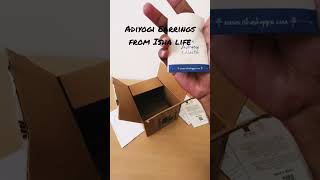 Unboxing Adiyogi Earrings From Isha Life isha ishalife sadguru adiyogi ishaproducts [upl. by Werdma]