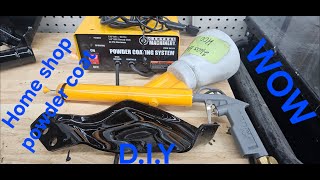 DIY home powder coating setup Harbor Freight [upl. by Daegal]