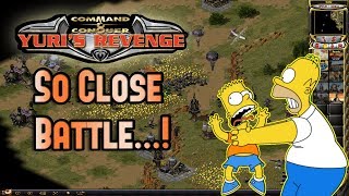 Red Alert 2 Gameplay  So Close Battle [upl. by Isyak]