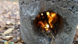 A Heavy Duty 6 DIY Rocket Stove [upl. by Kakalina]