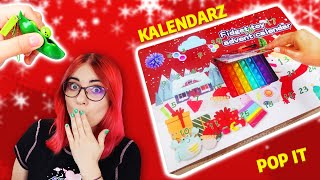 Kalendarz Adwentowy z FIDGET TOYS POP IT 😍 [upl. by Oiciruam]