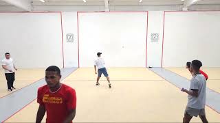 Zerega Indoors  Chino amp Don John vs Nazir amp Tywan  Pick Up Doubles Filmed By Shena  1112024 [upl. by Seely978]