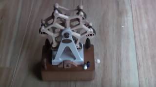 Wooderful Life Wooden Ferris Wheel Music Box Unboxing and Demo [upl. by Orvil]