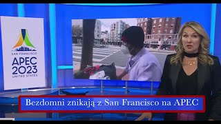 Bezdomni znikają z San Francisco na APEC [upl. by Eiramnaej]