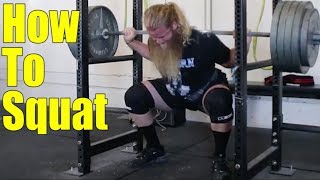 How To Squat Low Bar [upl. by Baudoin777]