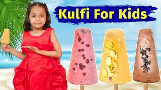 3 HomeMade KULFI Recipe  3 Base 3 Flavour  CookWithNisha [upl. by Yablon]