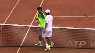 Cuevas defeats Verdasco in semifinal [upl. by Glarum]