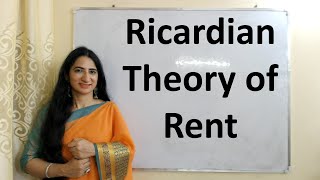 Ricardian Theory of Rent [upl. by Garret]