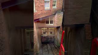 Descending on Bridgnorth’s Cliff Railway [upl. by Yelsnit]