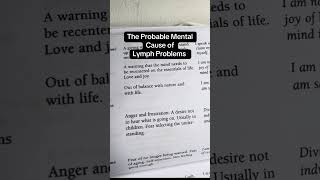 Recenter your thoughts because youre only hurting yourself… lymph problems mental mentalhealth [upl. by Aerdnael]