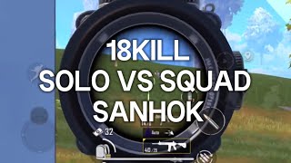 ZEUS NEW UPDATE 33 GAMEPLAY  SOLO VS SQUAD  SANHOK  PUBG MOBILE TIMOR LESTE [upl. by Geraint]