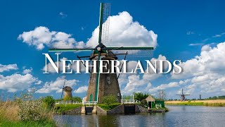 🇳🇱 4K NETHERLANDS by DRONE  THE GEM OF THE NORTH 4K TRAVEL VIDEO4K Ultra HD [upl. by Lah]