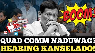 TUWAD COMM NADUWAG TAKOT O HINDI PA HANDA PARA KAY EXPRES DUTERTE KAYA PAGDINIG KANSELADO‼️ [upl. by Acirema918]