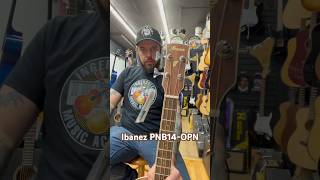 Ibanez PNB14EOPN acoustic bass guitar music groovy musicschool bass bassguitar acousticbass [upl. by Selmner648]