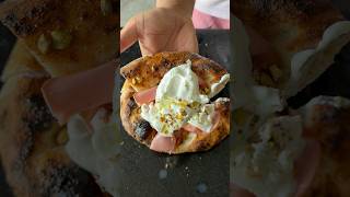 Mortadela com pistache e burrata 🍕 pizza pizzadelivery pizzaria pizzariadelivery pistache [upl. by Babara]