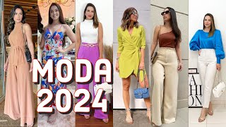 Moda 2024tendencias primavera verano 2024 [upl. by Patty]