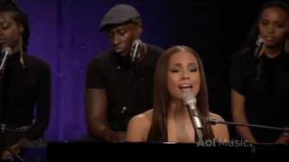 Alicia Keys  Fallin LIVE  AOL Sessions [upl. by Edward767]