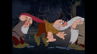 Sleepy Bashful and Sneezy Trio Highlights  Snow White and the Seven Dwarfs 1937 [upl. by Yelnek477]