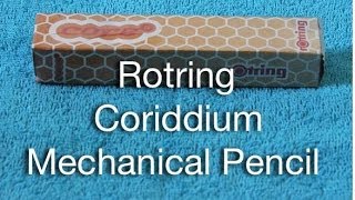 Rotring Coriddium Mechanical Pencil [upl. by Nunci22]