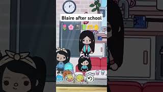 Blaire after school tocaboca asmrsounds credit to yulitakan [upl. by Kelda213]