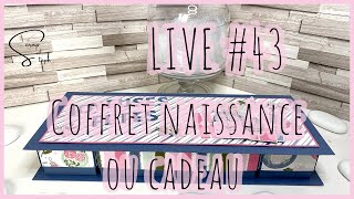 Live43 Coffret naissance ou cadeau  Scrap with Steph [upl. by Ardnayek]