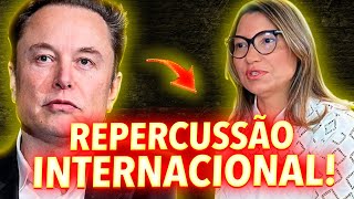 XINGAMENTO DE JANJA A ELON MUSK GEROU PÉSSIMA REPERCUSSÃO INTERNACIONAL VEJA O VEXAME [upl. by Ariuqahs365]