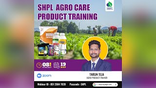 SHPL AGRO CARE PRODUCTS TRAINING [upl. by Mikael579]