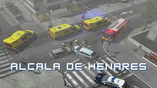 🔥Accidente deja 3 heridos graves  Alcala De Henares Mod  Emergency 4 [upl. by Sezen]