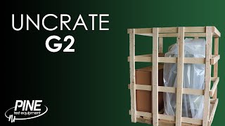 Uncrating Pine G2 Gyratory Compactor [upl. by Dalia69]