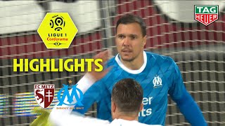 FC Metz  Olympique de Marseille 11  Highlights  FCM  OM 201920 [upl. by Nomzzaj529]