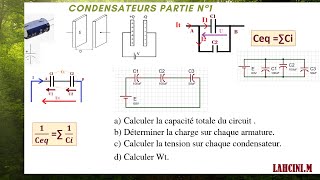 Condensateurs en série et en parallèle avec exercices [upl. by Auroora447]