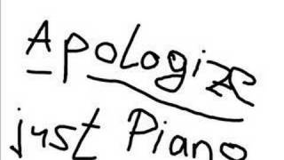 Apologize  Piano Version by Marius Furche [upl. by Enylekcaj304]