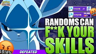 Glaceon Lost This Match With 21 KILLS Because Of Noob Randoms 🤬🤬  Pokemon Unite  FlipnPlayz [upl. by Adon]